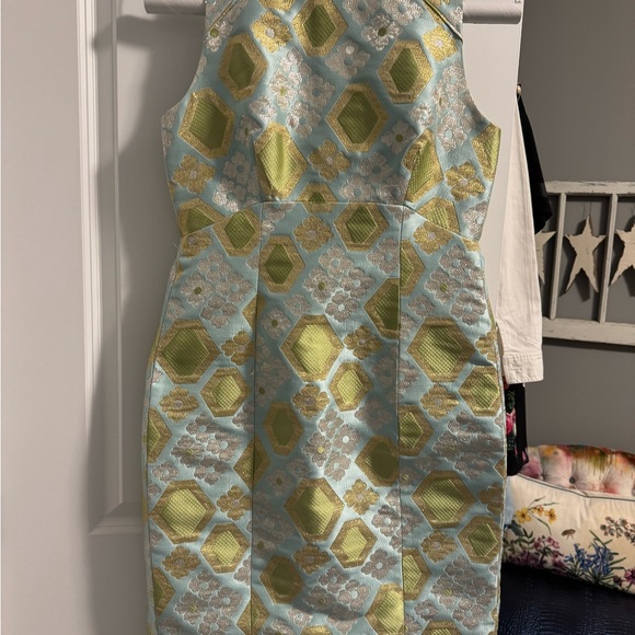 J crew stunning vintage style holiday dress size 8 - Picture 2 of 15